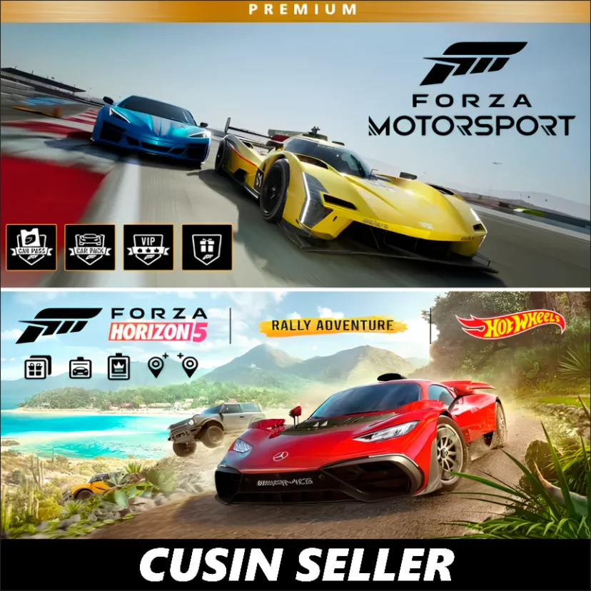 Forza Motorsport Premium + Forza Horizon 5 Premium