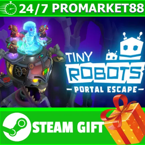 ️ВСЕ СТРАНЫ+РОССИЯ️ Tiny Robots: Portal Escape STEAM