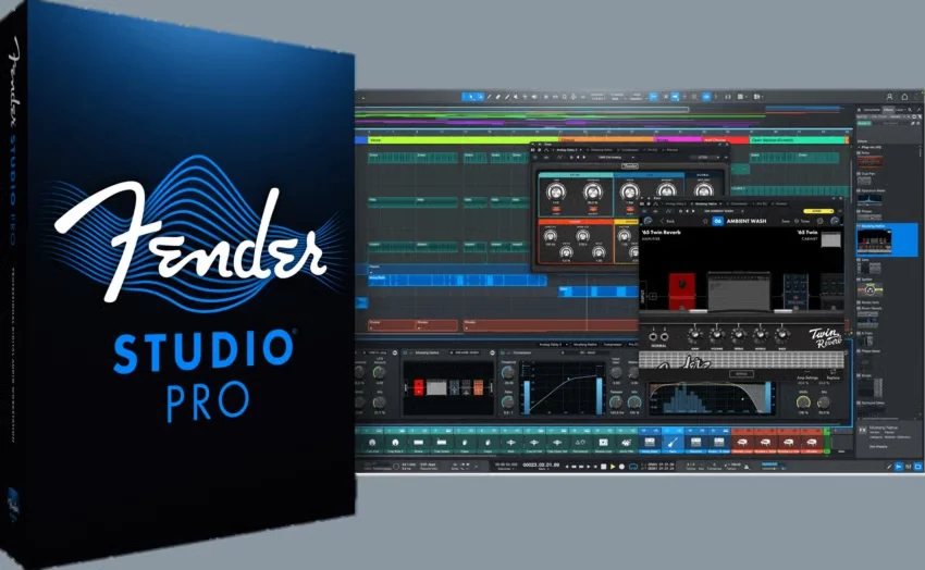 Studio One Pro 8 + FREE PLUGINS [Fender x PreSonus]