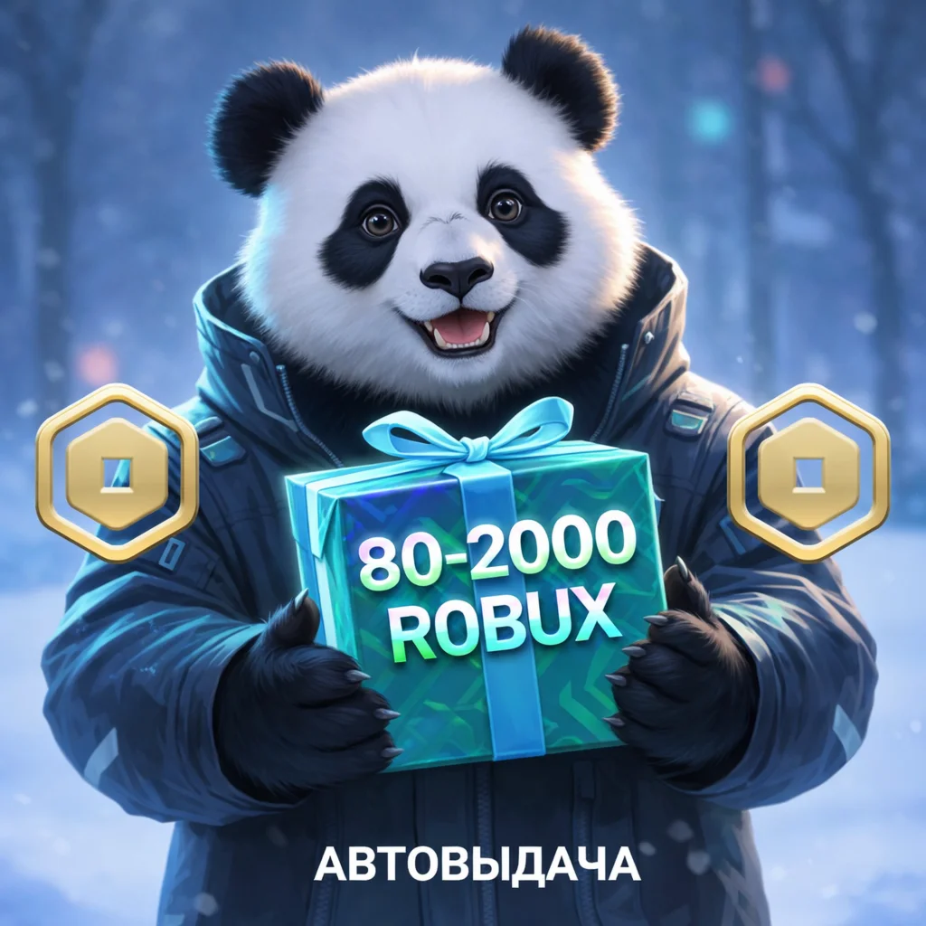 Roblox 80-2000 Robux Auto delivery
