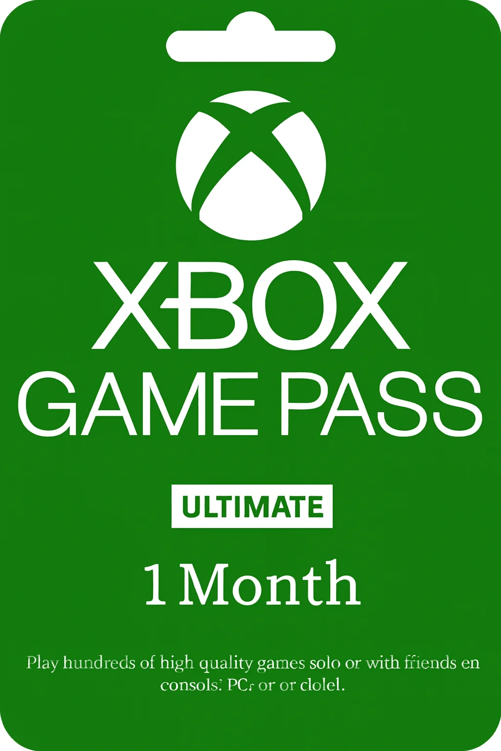 Xbox Ultimate - 1 Month