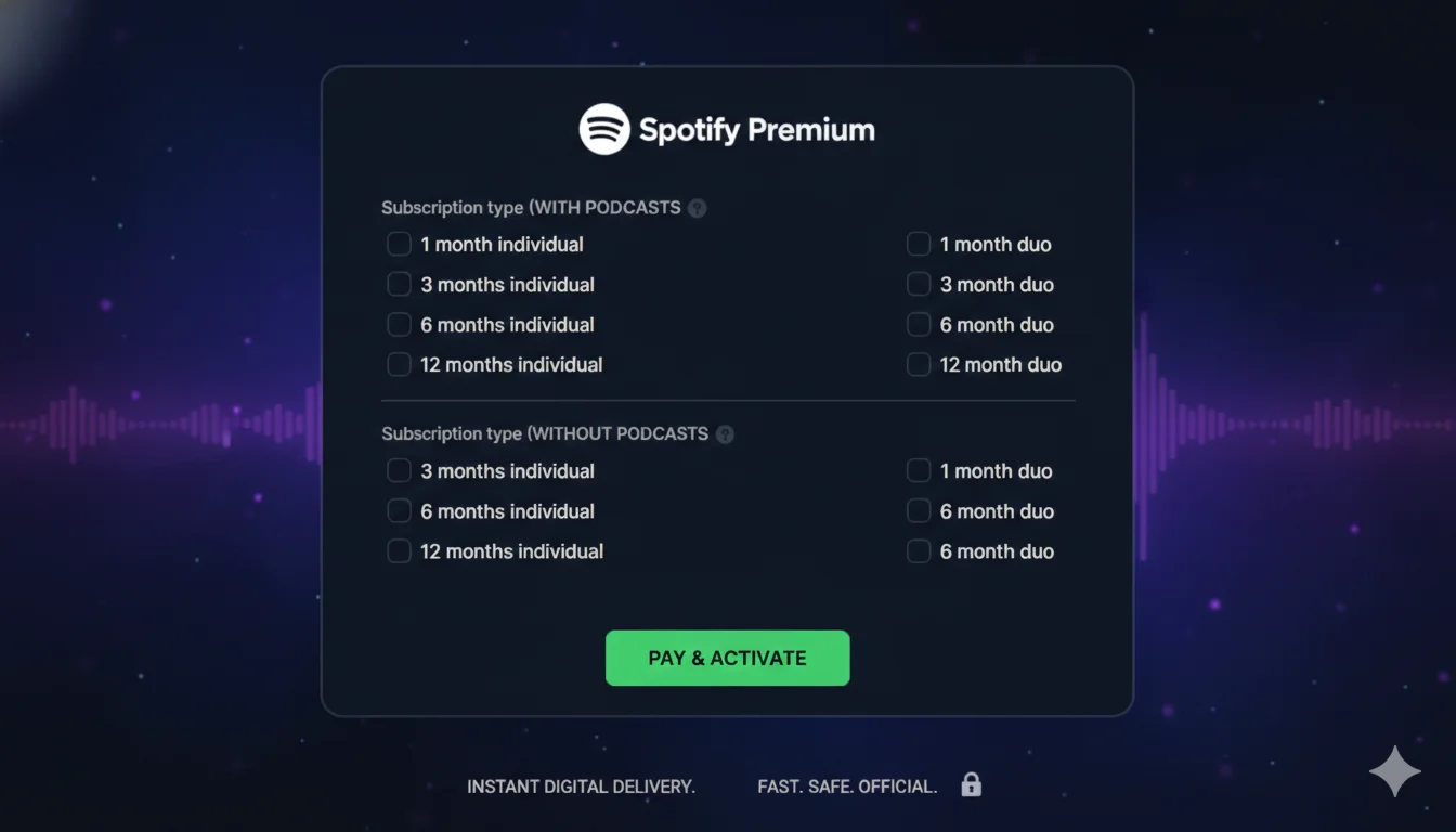 ПОДПИСКА SPOTIFY PREMIUM НА 1-12 МЕСЯЦЕВ ✅ PAYPAL