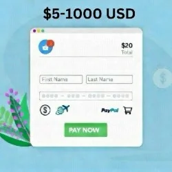 Платежная карта в долларах США для онлайн-покупок