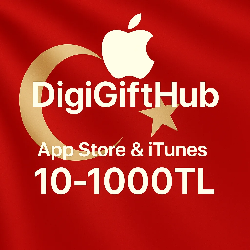Подарочная карта App Store & iTunes 10-1000 TRY Турция