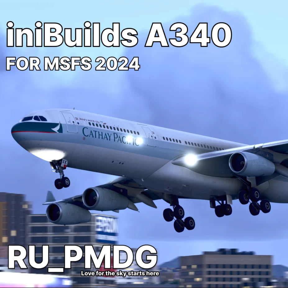 iniBuilds A340 for MSFS 2024