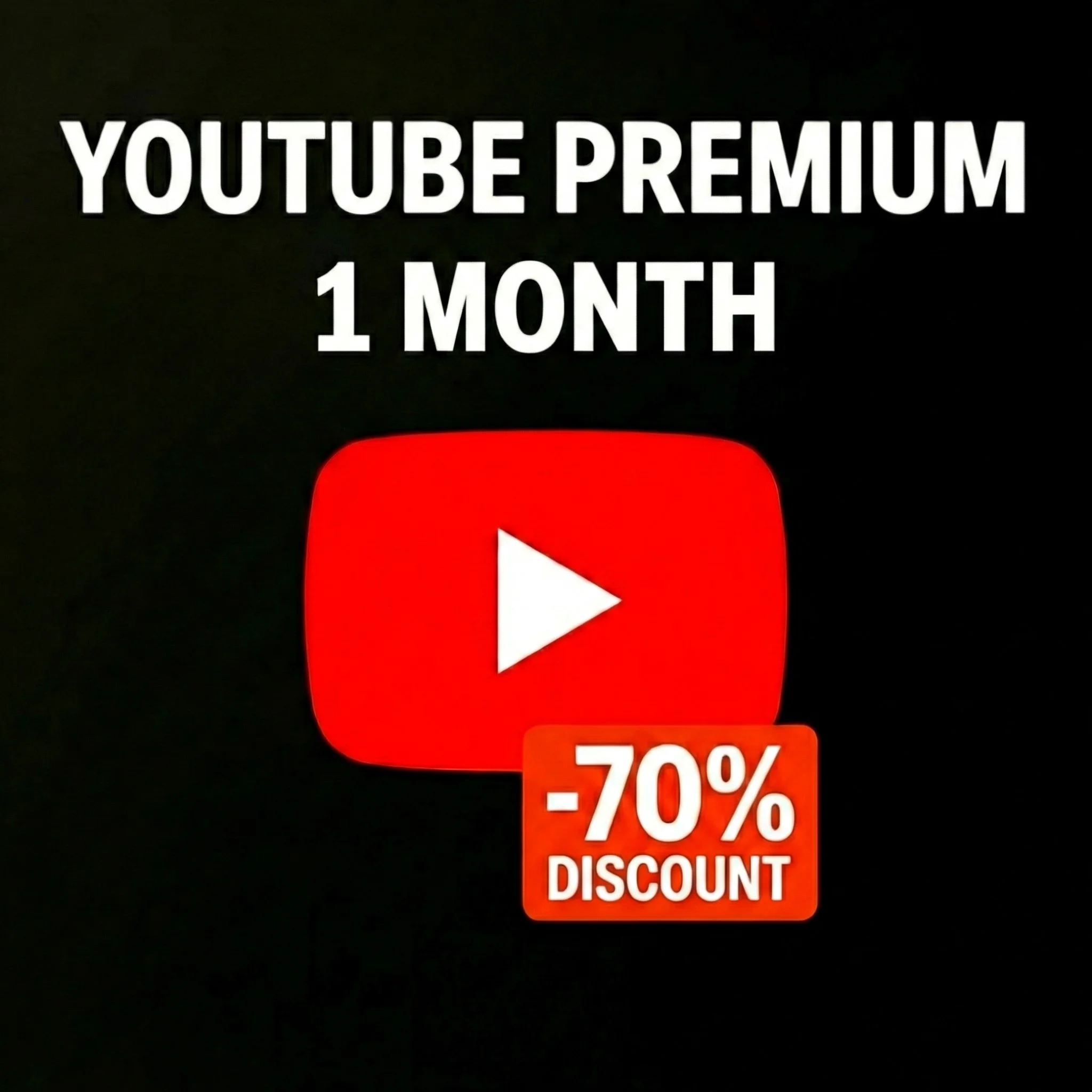 YOUTUBE PREMIUM 1 МЕСЯЦА ГЛОБАЛЬНАЯ ЧАСТНАЯ