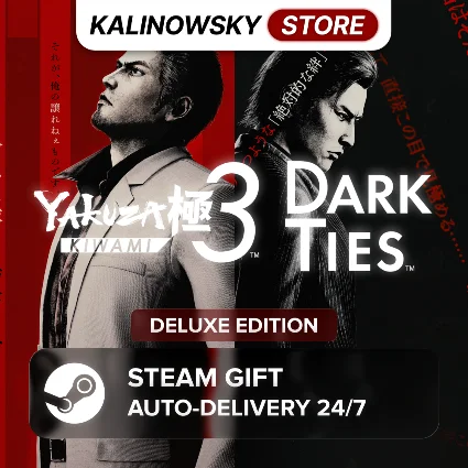 🚀 YAKUZA KIWAMI 3  DARK TIES · DELUXE · ВЕСЬ МИР