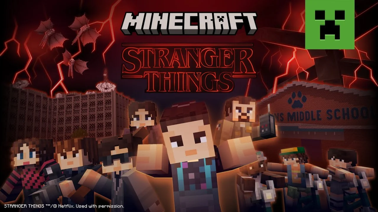 ✅ Minecraft Stranger Things XBOX ONE SERIES X|S KEY 🔑