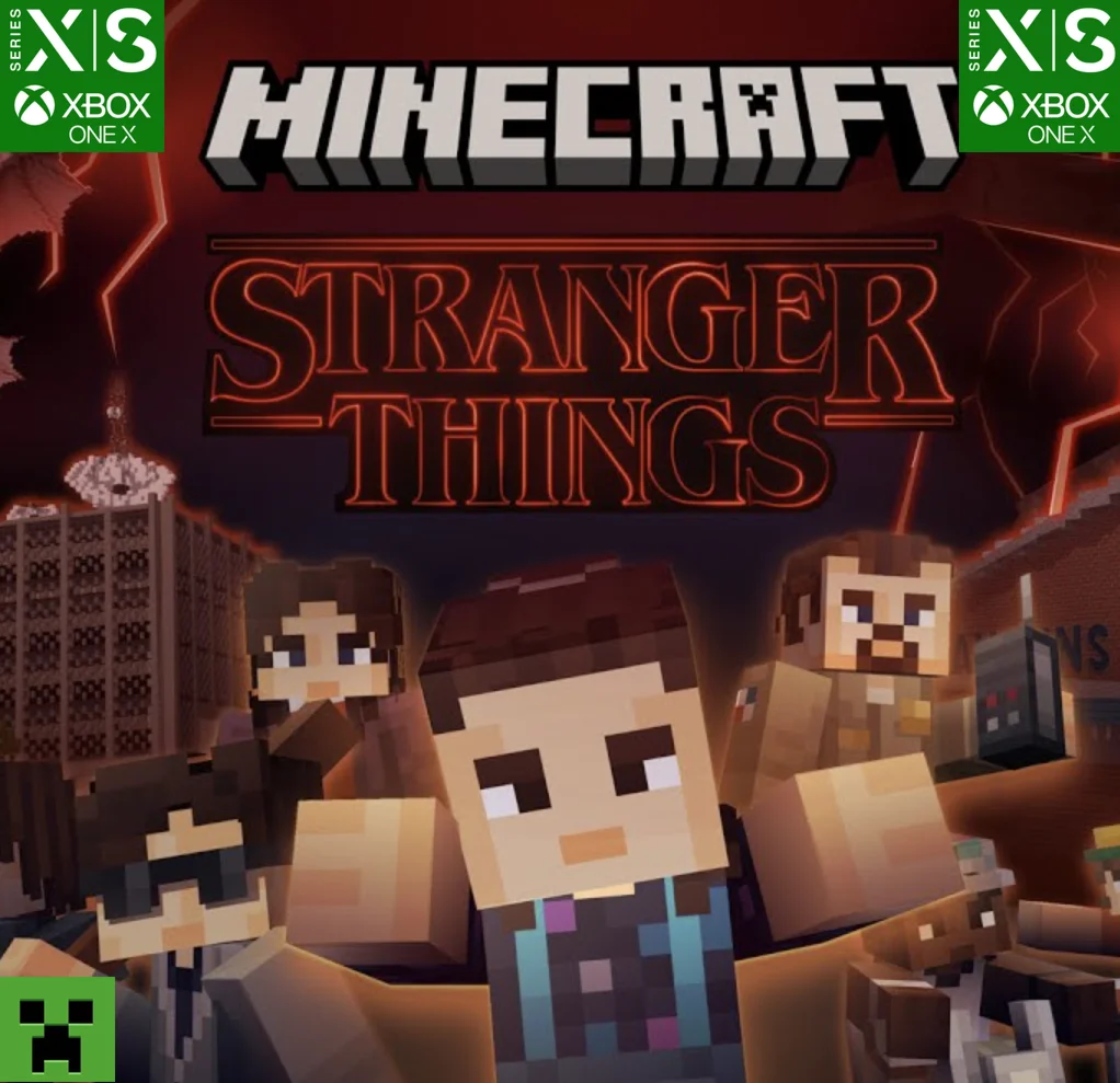 ✅ Minecraft Stranger Things XBOX ONE SERIES X|S KEY 🔑