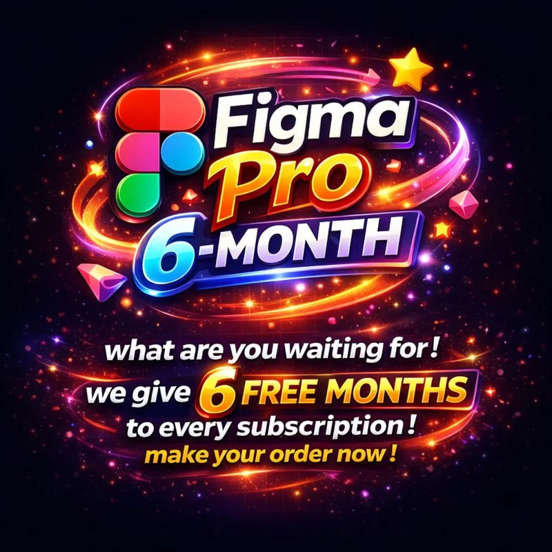 6-месячный план Figma Pro | Полный / EDU