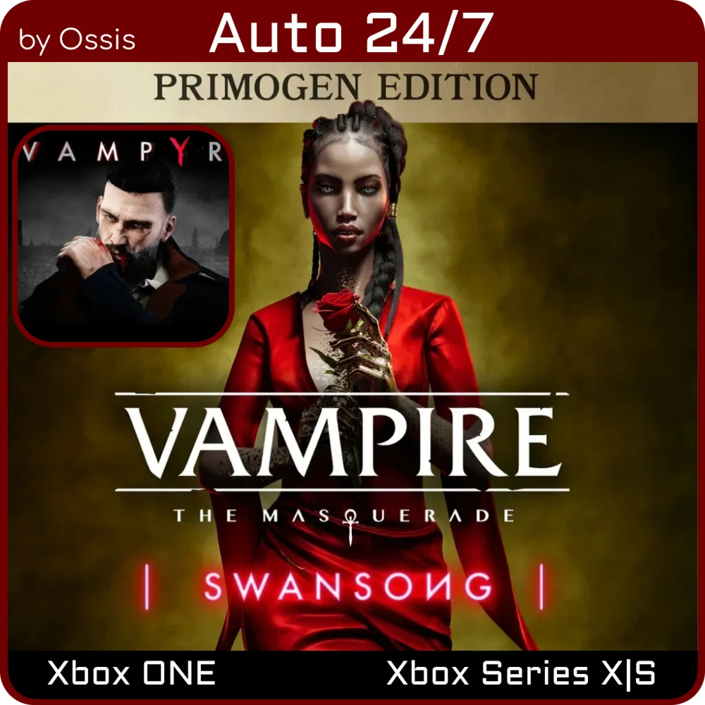 XBOX 24/7 Vampire Swansong Primogen Vampyr