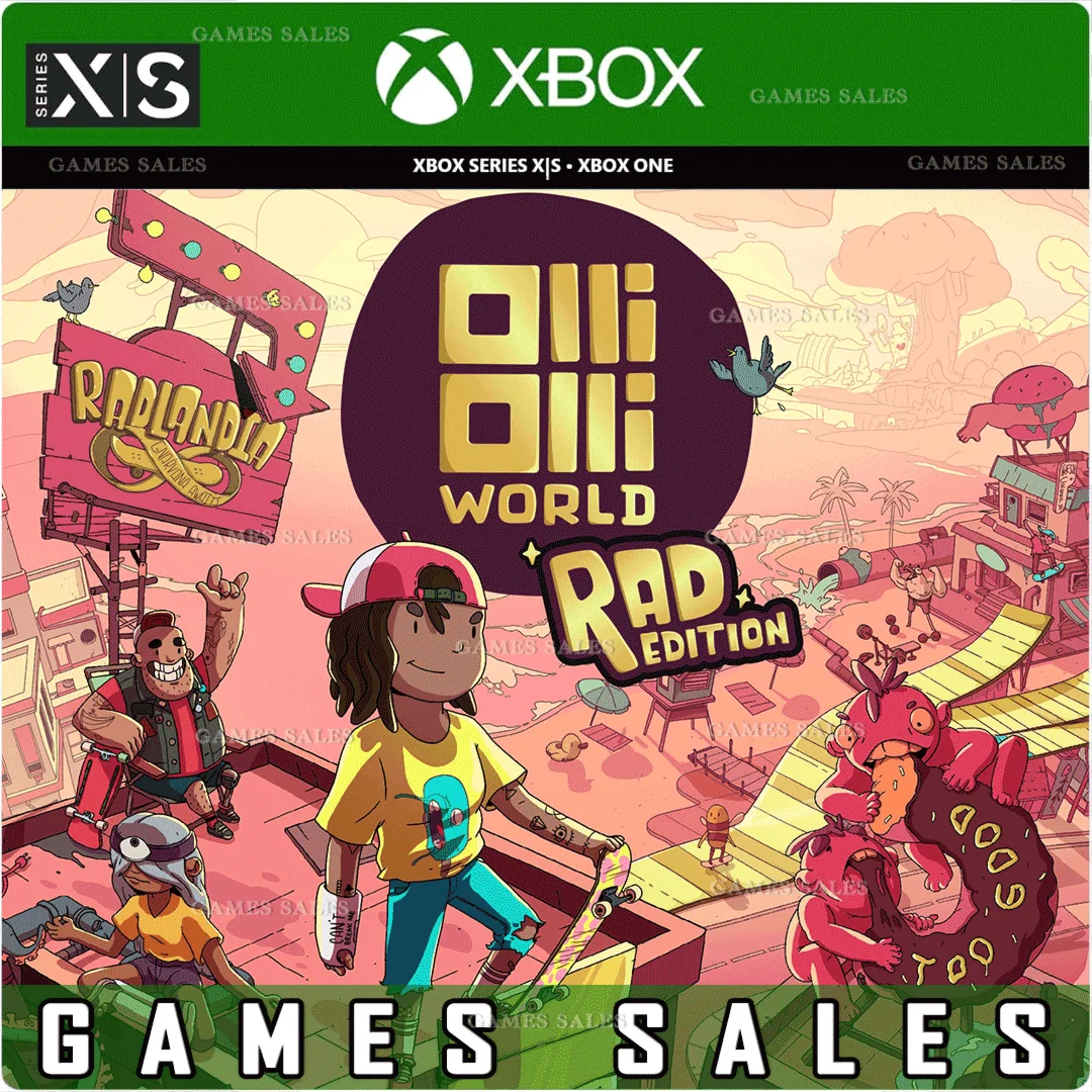 ️OLLIOLLI WORLD RAD EDITION️XBOX ONE|XSКЛЮЧ