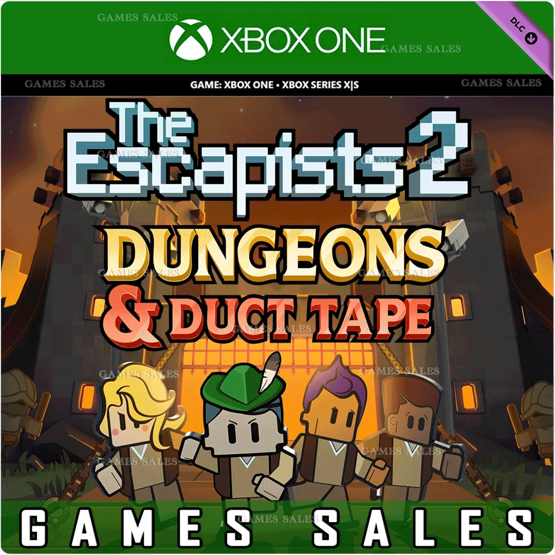 THE ESCAPISTS 2 DUNGEONS AND DUCT TAPE️XBOXКЛЮЧ