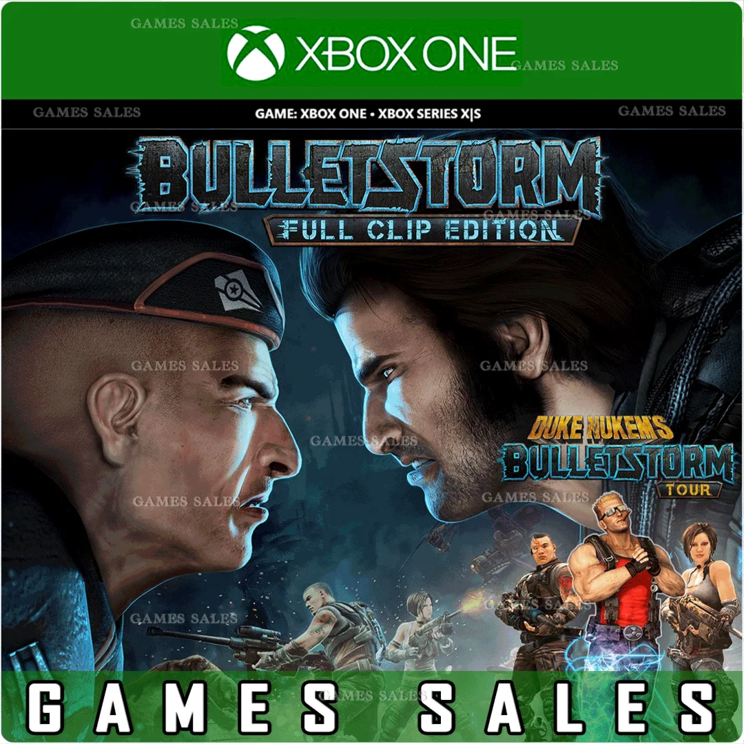 ️BULLETSTORM: FULL CLIP EDITION DUKE NUKEM BUNDLE️XB