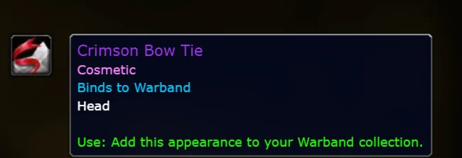 МАЛИНОВЫЙ ГАЛСТУК-БАБОЧКА | Трансмогрификация | Ключ