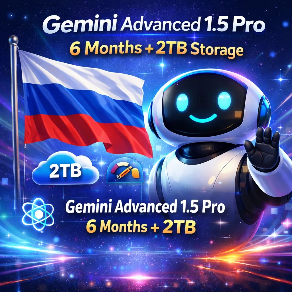 Gemini Advanced 1.5 Pro 💎 6 Months 🚀 + 2TB