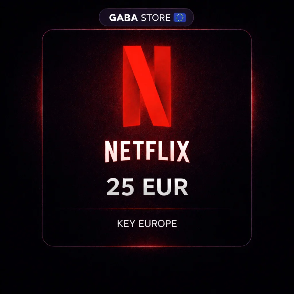 Netflix 25 EUR Key EUROPE / Ключ / EU