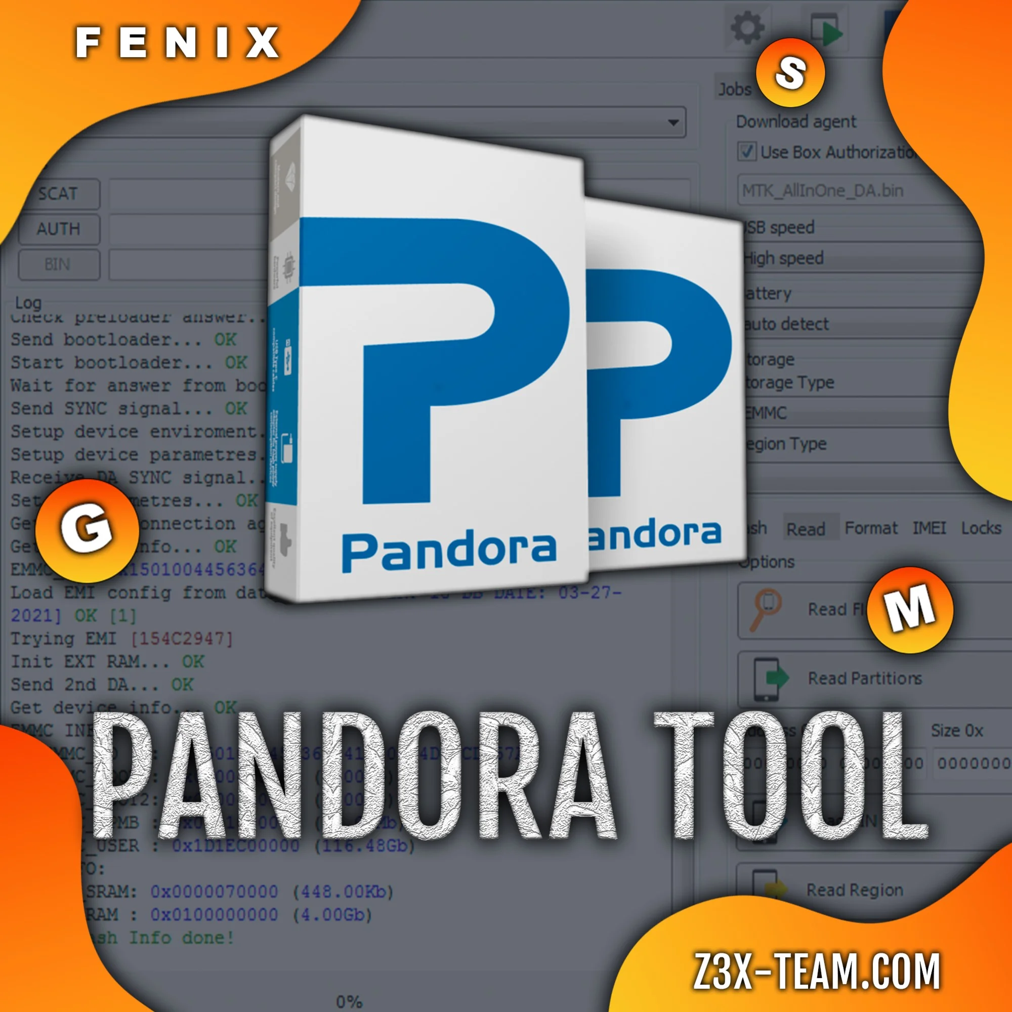 Pandora Tool - account rental