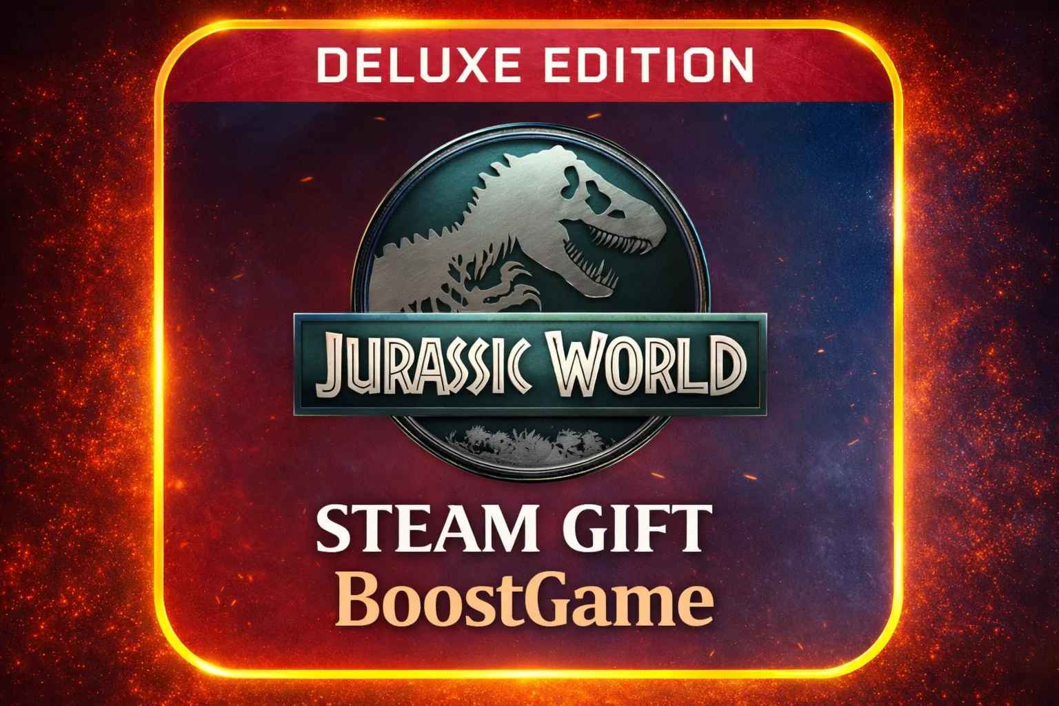 Jurassic World Evolution 3・DELUXE EDITION・STEAM GIFT・