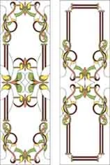 Шаблон для витража K-2025