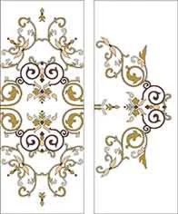 Шаблон для витража K-2020