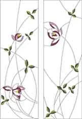 Шаблон для витража D-2027