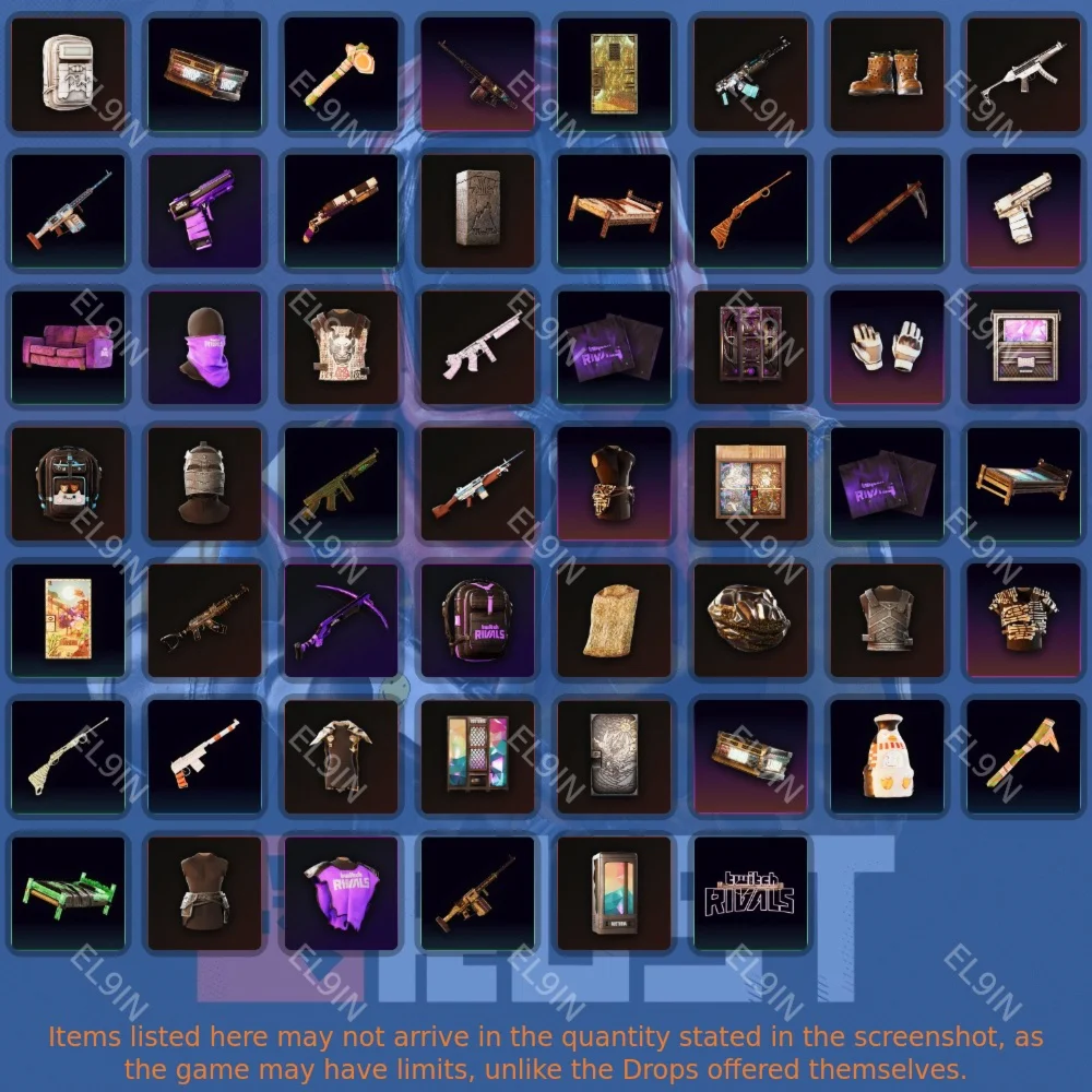 👑Rust👾Twitch Drops🎉54 предметов + 🎁