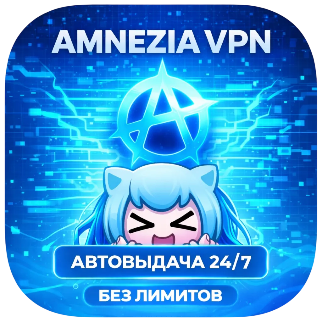 VPN / ВПН прокси Amnezia Германия от 1 месяц — купить быстрый анонимный VPN без логов