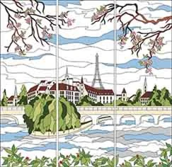 Шаблон для витража X 3019