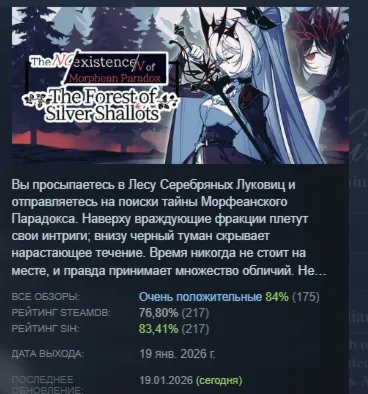 The NOexistenceN of Morphean Paradox The Forest Silver