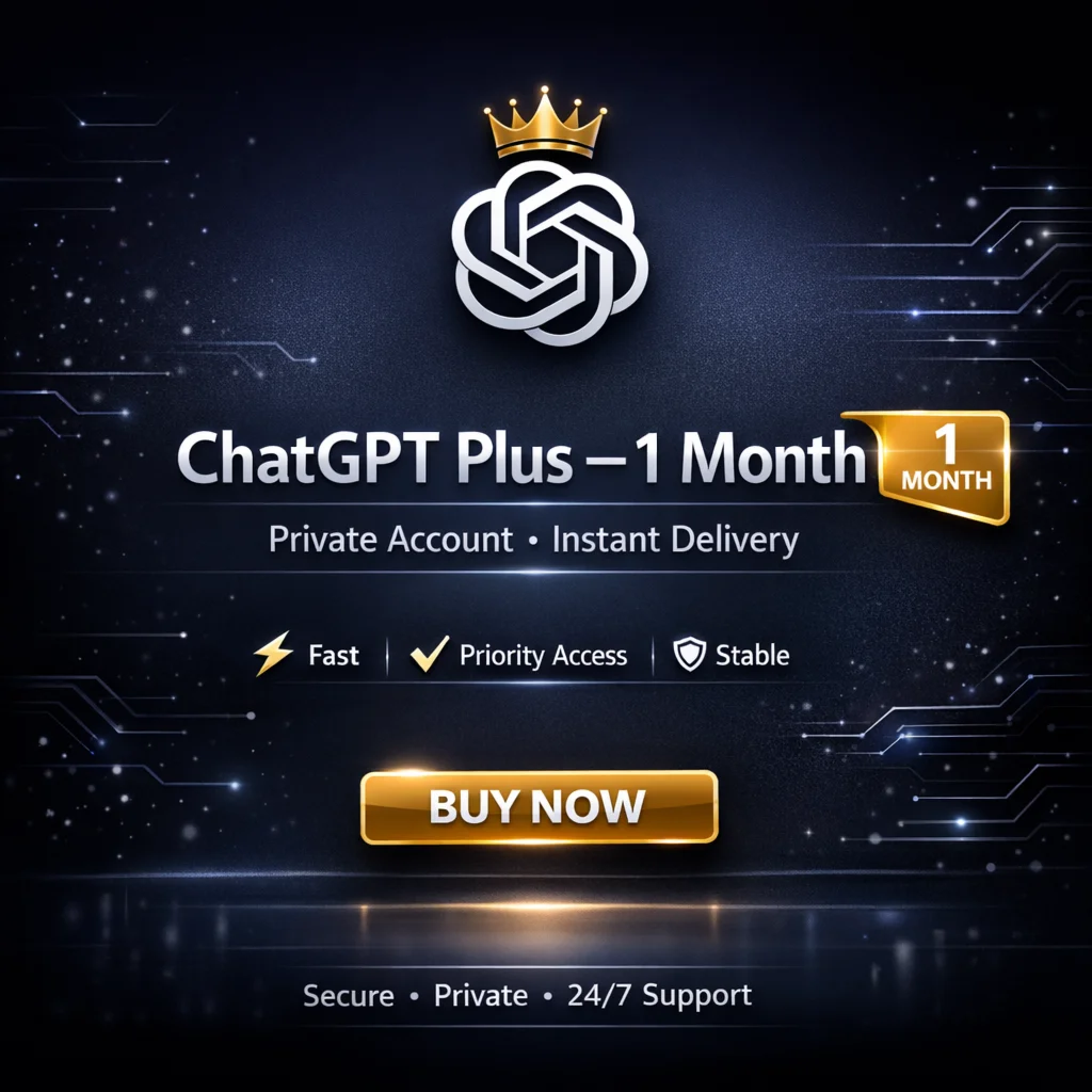 ChatGPT Plus 1 Month - Private Account