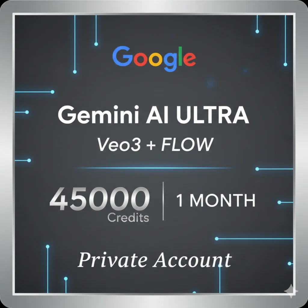 Gemini AI Pro 3 | 2 ТБ хранилища + 45 000 AI креди 