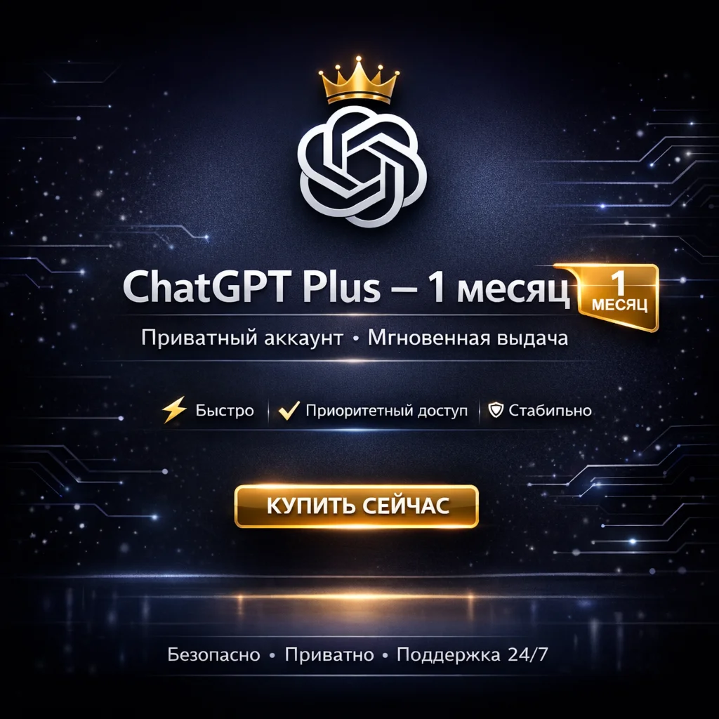 ChatGPT Plus 1 Month - Private Account