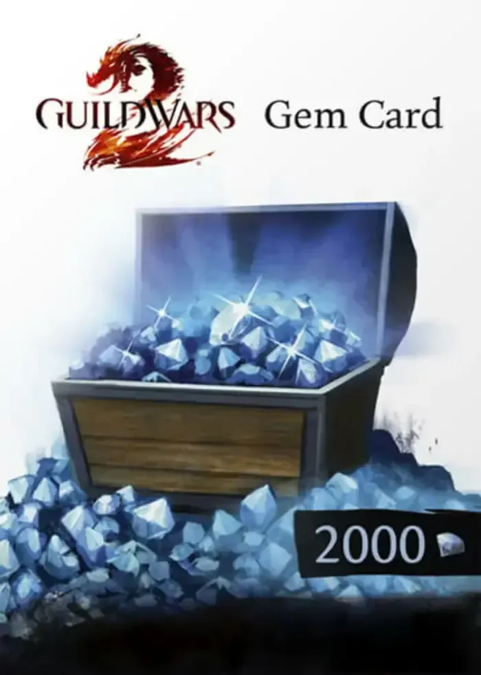Guild Wars 2 - 2000 Gems Ключ / Весь мир (Arena.net)