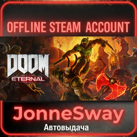 ⭐Doom Eternal + 99 игр (OFFLINE ACCOUNT STEAM)