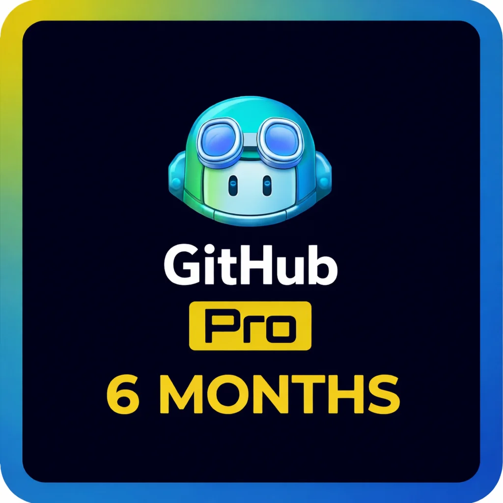 GitHub Pro 6 Months Subscription
