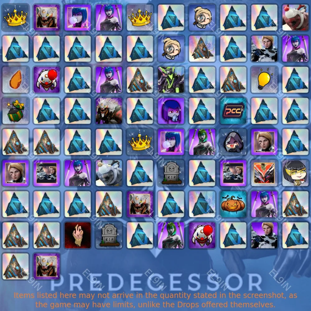 ⭐Predecessor🎶Twitch Drops🎁82 предметов + 🎁