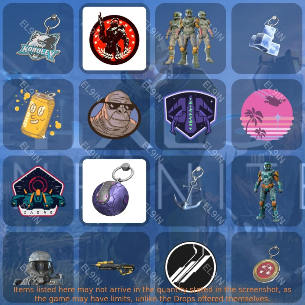 🎲Halo Infinite🌈Twitch Drops🔥16 предметов + 🎁