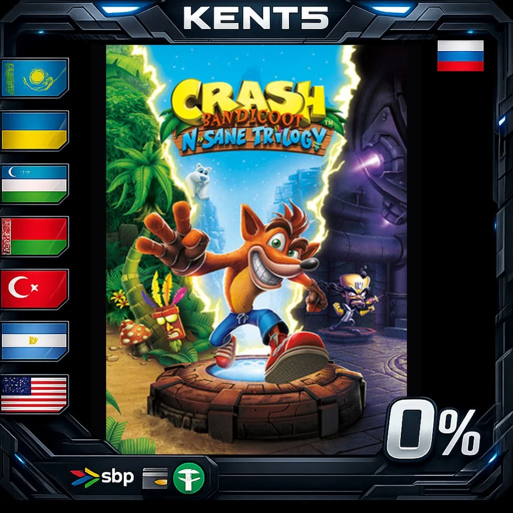 Crash Bandicoot™ N. Sane Trilogy - Steam Gift