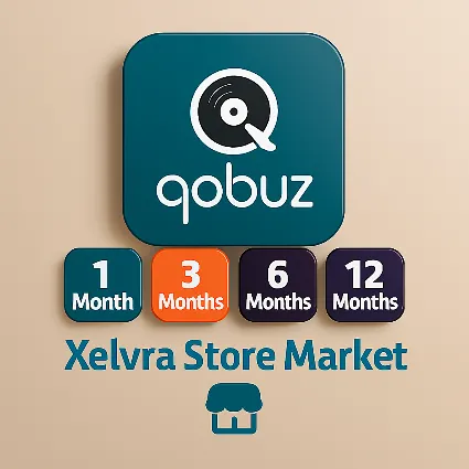 Qobuz — 1/3/6/12 месяцев (Studio Plan / Sublime Plan) |