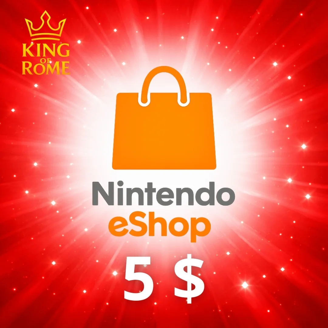NINTENDO USA (5 $) GIFT CARD/AUTO DELIVERY/0% FEE