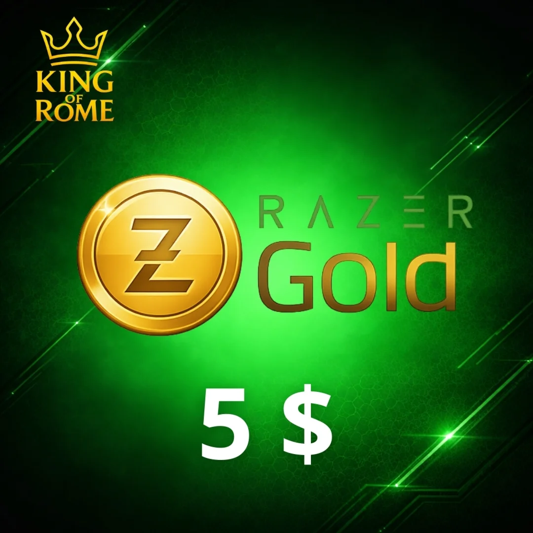 RAZER GLOBAL (5 $) GIFT CARD/AUTO DELIVERY/0% FEE