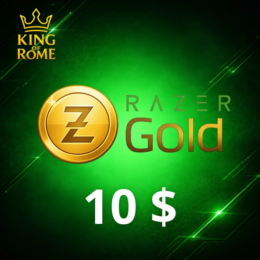 RAZER ГЛОБАЛ (10 $) ПОДАРОЧНАЯ КАРТА/АВТОДОСТАВКА/0%FEE