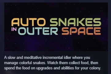 Auto Snakes in Outer Space АВТОДОСТАВКА STEAM РОССИЯ