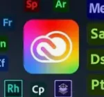 Подписка на Adobe Creative Cloud на 12 месяцев