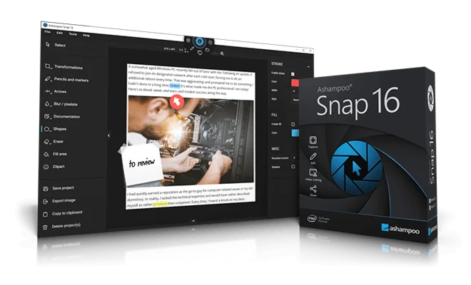 Ashampoo Snap 16 | Perpetual License, Key, Code