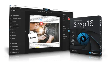 Ashampoo Snap 16 | Бессрочная Лицензия, Ключ, Код. Запись видео с экрана, скриншоты.