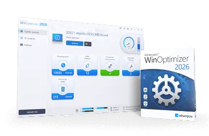 Ashampoo WinOptimizer 2026 | Бессрочная Лицензия, Ключ. Ускорение и очистка Windows