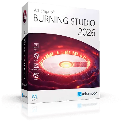 Ashampoo Burning Studio 2026 | Бессрочная Лицензия Ключ. Запись CD DVD Blu-ray дисков