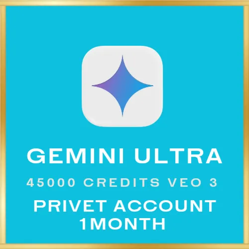 Gemini AI Ultra + Veo 3.1 + Flow 45K (1 месяц) full warranty